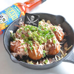 Russian Takoyaki (8 pieces) with Death Sauce!