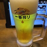 味奈登庵 - 生ビール