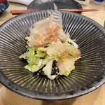 日本酒と肴いただき - 白菜塩昆布ナムル