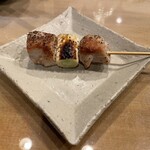 日本酒と肴いただき - ねぎま串