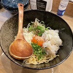 日本酒と肴いただき - まぜそば