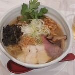 みなとや - アートな塩ラーメン