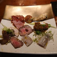 グリエ ジョー - 冷前菜盛り合わせ