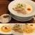 鶏白湯ラーメン suma_suma - 料理写真:泡鶏白湯ラーメンダイブ飯セット