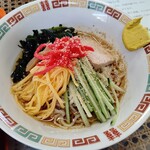 山忠 - 小冷やし中華でもたっぷりヨ