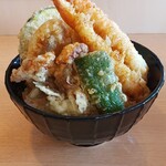 海鮮処 海門 - 浜の八福天丼