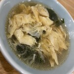 Kougasaikan Purasu - チャーハンにつく卵スープ