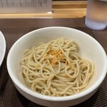 自家製麺 ほんま - ボンゴレ替え玉