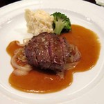グリルフレンチ - 牛肉の照り焼きステーキ