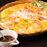 “Seafood Pancake” with plenty of 7 kinds of ingredients ~Repeat rate of over 95%! ! ~