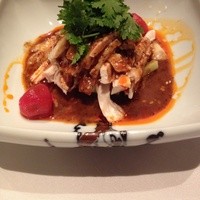 四川豆花飯荘 東京店 - 棒棒鶏/辛過ぎずにうまいし、トマトも美味いんです。