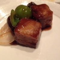 四川豆花飯荘 東京店 - 酢豚/お肉が際立つ料理の腕前です。