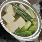 和ダイニング あんばい - 白菜と岩津ねぎの湯豆腐