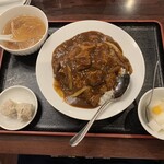 Hoshou - 牛バラ肉カレーご飯セット大盛り