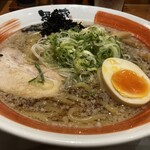 echigohizoumemmujinzou - 鶏ガラ醤油ラーメン大盛り