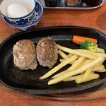Teppanyaki Kiwa - ハンバーグ食べ放題ランチ(男性)