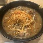 かちか - 味噌のらぁ麺(辛ネギトッピング)