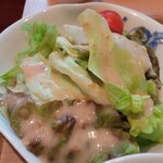 挽き肉屋 文治郎 - サラダ