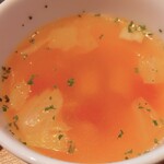 挽き肉屋 文治郎 - オニオンスープ