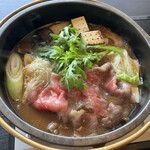 Yonezawa Gyuu Ooki Kongoukaku Sukiyaki Shabushabu Bishamon - 