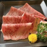 Yonezawa Gyuu Ooki Kongoukaku Sukiyaki Shabushabu Bishamon - 