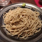 蕎麦YUKI - 蕎麦YUKIの十割そば大盛り1200円（14.02）