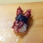 幸っちゃん寿司 - ホタルイカホイル焼き