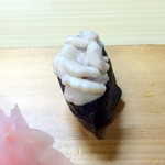 幸っちゃん寿司 - 真鱈白子軍艦巻