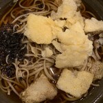 和み - 松山揚げと磯のりそば（冷）