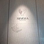 MIMOSA Natural wine stand - お洒落感はあります！