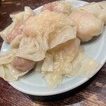 中華蕎麦にし乃 - ワンタン(肉ワンタン×海老ワンタン)