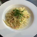 Seafood House Eni - ウニとイカのクリームパスタ