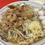 ラーメン二郎 千葉店 - アブラは豚カスアブラで美味しい