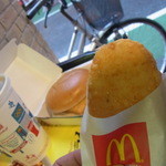 マクドナルド - 朝セットなのでマッシュポテトです