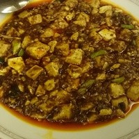 赤坂 四川飯店 - 麻婆豆腐(四川彩菜 食べ尽くし 6300円+サ料)