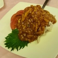 赤坂 四川飯店 - バンバンジー(四川彩菜 食べ尽くし 6300円+サ料)