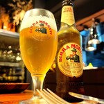 イル ネッビオ - 『モレッティ』は私好みのイタリアン・ビールです(o^^o)