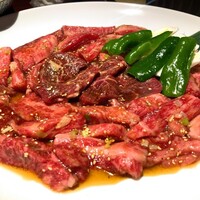 叙々苑 燦々亭 池袋南口ビックリガード店 - 切り落としカルビ3人前と数量限定のハラミ1人前