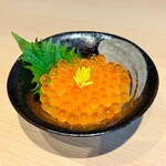 Grated salmon roe
