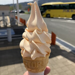 喜多牧場ソフトクリーム - 料理写真:夕張メロンソフトクリーム S