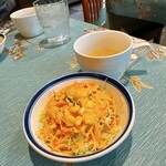 Indo Palace - サラダとスープ