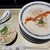 鯛白湯らーめん ○de▽ - 料理写真:鯛白湯とろり+鯛めしセット ¥1270
