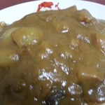 栄屋ミルクホール - カレーセットのカレー　2014.2
