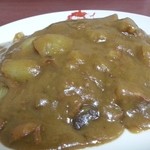 栄屋ミルクホール - カレーセットのカレー　2014.2