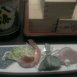 海庵 勇魚 - 新潟銘酒・八海山で料理がさらに引き立つ。