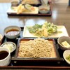 手打ちそば 弥栄 - 料理写真:山菜天せいろ