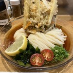 Maruyoshi Seimensho - 野菜かき揚げぶっかけ