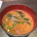 Katsu zen - 味噌汁