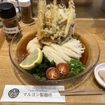 Maruyoshi Seimensho - 野菜かき揚げのぶっかけ