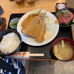 Hanaichi - 鯵フライ定食　1,500円